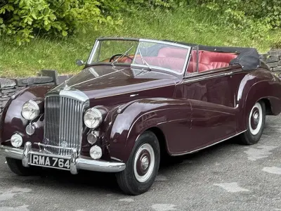 Used Bentley R Type Mulliner 1953 Burgundy Sedan