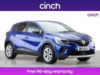 Blue Used 2021 Renault Captur Iconic SUV | £12,899 (Fair price)