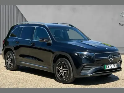 Used Mercedes EQB300 AMG line 167 kW (228 HP) 2023 Cosmos black metallic SUV