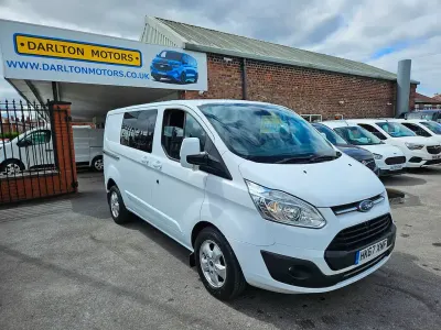 Used Ford Transit Custom Limited 170 HP (125 kW) 2018 White Van