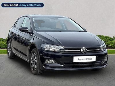 Used VW Polo Match 80 HP (58 kW) 2021 Black Hatchback