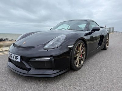 Used Porsche Cayman GT4 385 HP (283 kW) 2016 Black Coupe