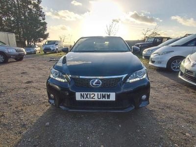 Used Lexus CT200h Sport Line 135 HP (99 kW) 2012 Black Hatchback