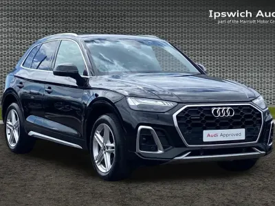 Used Audi Q5 S-Line 200 HP (147 kW) 2023 Black SUV