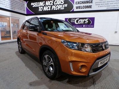 Orange/black Used 2018 Suzuki Vitara SZ5 Hatchback | £9,740 (Good price)