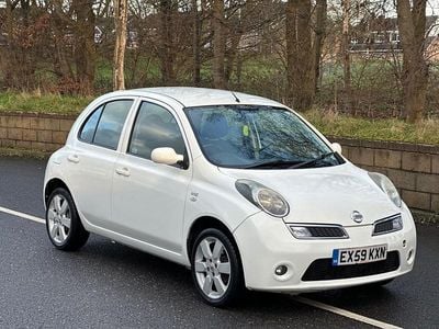 Used Nissan Micra N-TEC 2009 White Hatchback