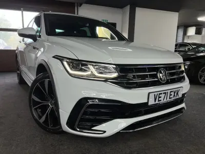Używany VW Tiguan R-line 190 KM (139 kW) 2022 Biały SUV