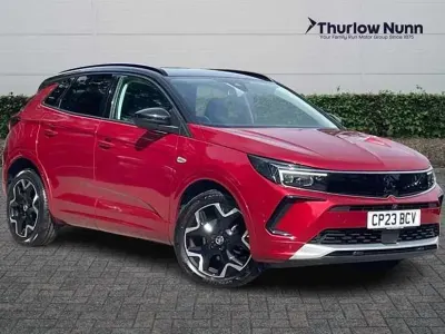 Used Vauxhall Grandland X Ultimate 130 HP (95 kW) 2023 Red SUV