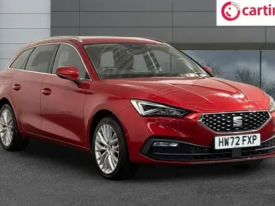 Used Seat Leon XCELLENCE 131 HP (96 kW) 2022 Red Estate
