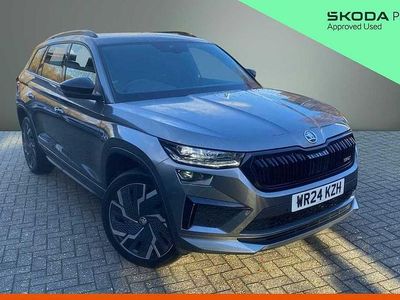 Used Skoda Kodiaq vRS 180 HP (132 kW) 2024 Graphite grey metallic SUV