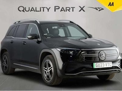 Begagnad Mercedes EQB300 AMG line 167 kW (228 HK) 2023 Svart SUV