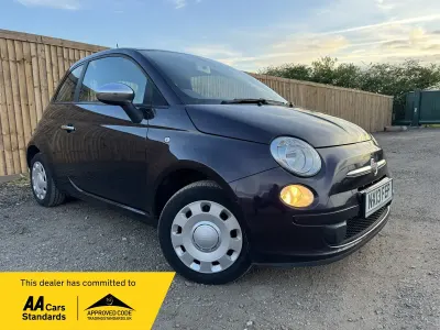 Used Fiat 500 Pop 69 HP (50 kW) 2013 Mauve/purple Hatchback