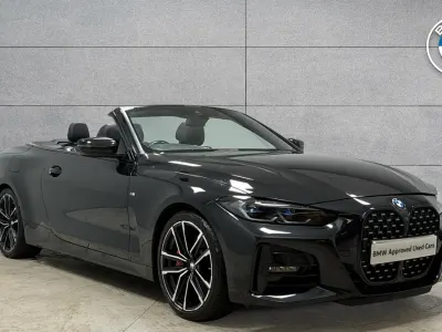 Used BMW 420 M Sport 181 HP (133 kW) 2022 Black Cabriolet