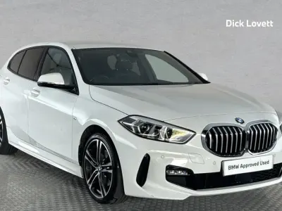 Used BMW 118 M Sport 134 HP (98 kW) 2023 White Hatchback