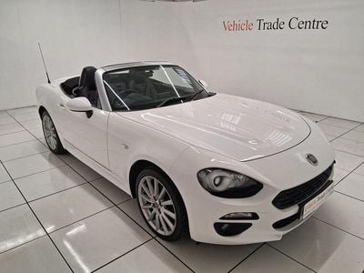 White Used 2017 Fiat 124 Spider Lusso Cabriolet | £12,499 (Fair price)