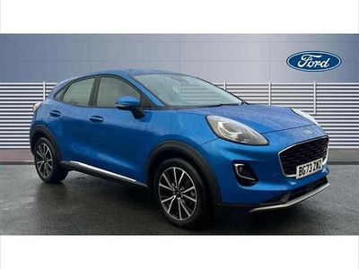 Blue Used 2023 Ford Puma Titanium SUV | £15,328 (Good price)
