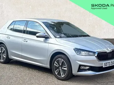 Used Skoda Fabia SE L 108 HP (79 kW) 2023 Silver Hatchback