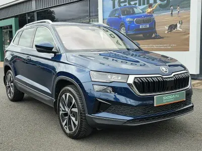Used Skoda Karoq SE L 150 HP (110 kW) 2022 Blue SUV