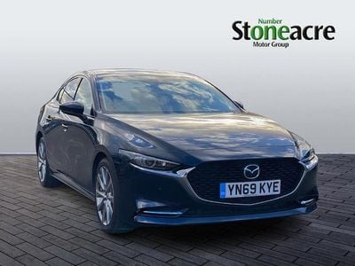Blue Used 2020 Mazda 3 Inclusive Sedan | £12,500 (Fair price)