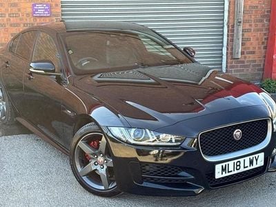 Used Jaguar XE R-Sport 180 HP (132 kW) 2018 Black Sedan