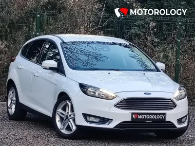 Used Ford Focus Titanium 120 HP (88 kW) 2018 White Hatchback