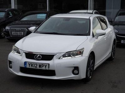 Used Lexus CT200h 2012 White Hatchback