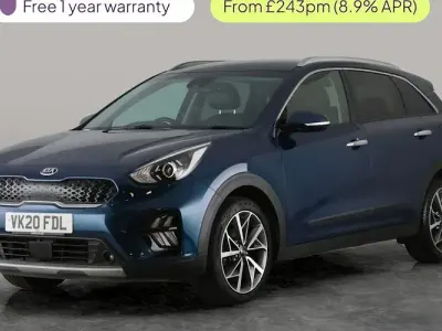 Used Kia Niro 141 HP (103 kW) 2020 Blue SUV