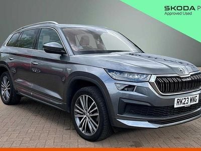 Usado Skoda Kodiaq LAURIN & KLEMENT 190 CV (139 kW) 2023 Gris SUV