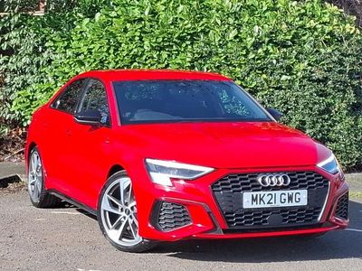 Used Audi A3 Comfort 150 HP (110 kW) 2021 Red Sedan