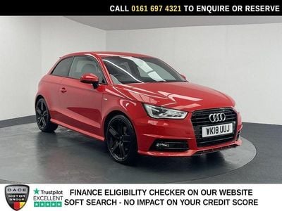 Used Audi A1 Black Edition 150 HP (110 kW) 2018 Red Hatchback
