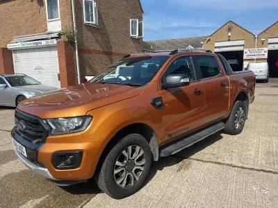 Used Ford Ranger Wildtrack 2019 Orange Pickup