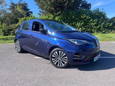 Usado Renault Zoe Techno 100 kW (136 HP) 2022 Azul Citadino