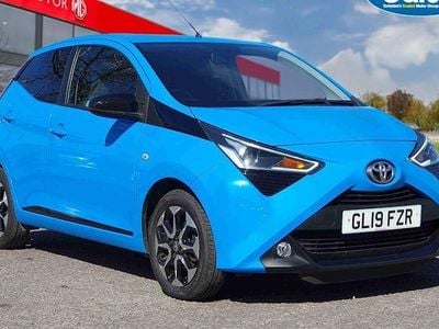 Used Toyota Aygo Trend 72 HP (52 kW) 2019 Blue Hatchback