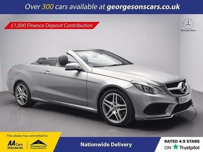 Silver Used 2014 Mercedes E250 AMG Cabriolet | £8,350 (Good price)