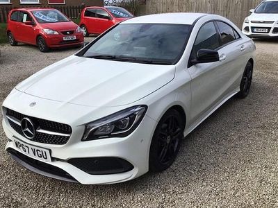 Used Mercedes CLA200 AMG line 2017 White Sedan