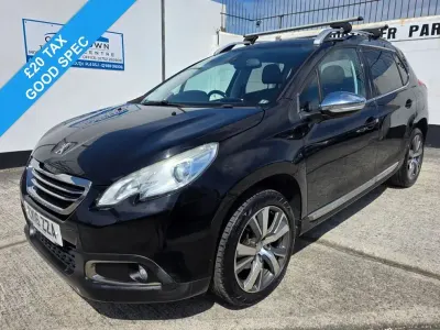 Used Peugeot 2008 S 120 HP (88 kW) 2016 Black SUV
