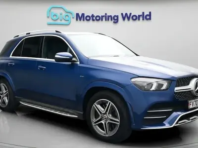 Used Mercedes GLE350 AMG line 320 HP (235 kW) 2020 Blue SUV