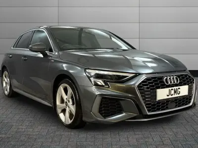 Used Audi A3 S-Line 150 HP (110 kW) 2023 Grey Sedan