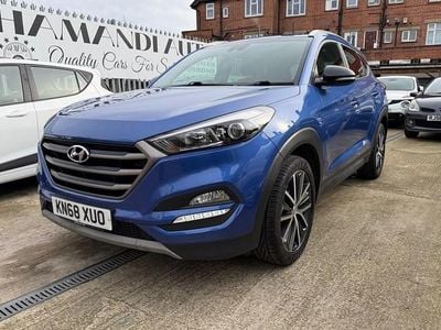 Used Hyundai Tucson GO! 177 HP (130 kW) 2018 Blue SUV
