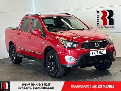 Used Ssangyong (KGM) Musso 178 HP (130 kW) 2017 Red Pickup