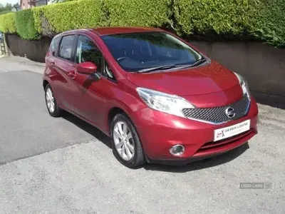Used Nissan Note Acenta Premium 98 HP (72 kW) 2014 Red Hatchback