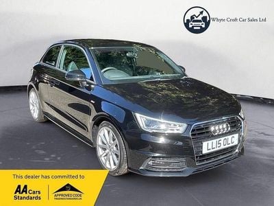 Used Audi A1 S-Line 2015 Black Hatchback