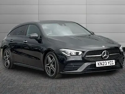 Used Mercedes CLA200 AMG Line Premium 2023 Cosmos black Estate
