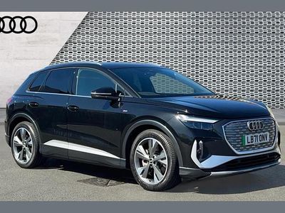 Used Audi Q4 e-tron S-Line 219 kW (299 HP) 2021 Black SUV