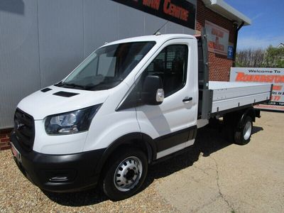 used Ford Transit 350 LEADER SINGLE CAB TIPPER TRUCK FACTORY BODY S/H EURO 6 / ULEZ COMPLIANT NEW SHAPE