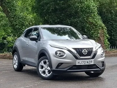 Used Nissan Juke N-Connecta 117 HP (86 kW) 2020 Silver SUV
