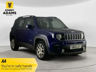 Begagnad Jeep Renegade Longitude 120 HK (88 kW) 2019 Blå SUV