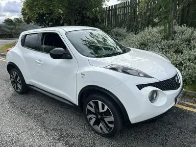 Used Nissan Juke N-TEC 2014 White SUV
