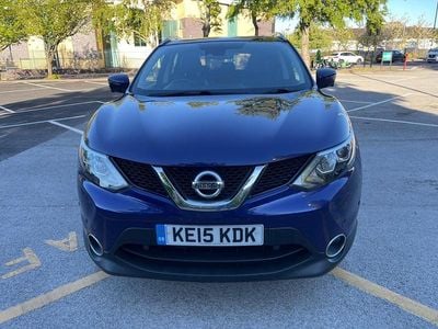 Begagnad Nissan Qashqai Tekna 115 HK (84 kW) 2015 Blå SUV