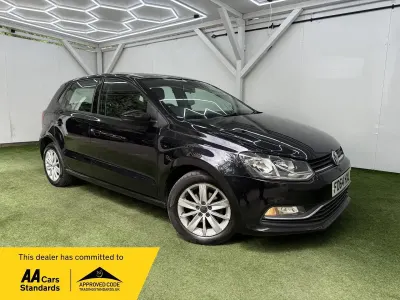 Używany VW Polo SE 60 KM (44 kW) 2014 Czarny Hatchback